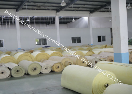 Anti Flame 550gsm PET Spun 1.8mm Konstrukcja przemysłowa tkanina filtracyjna